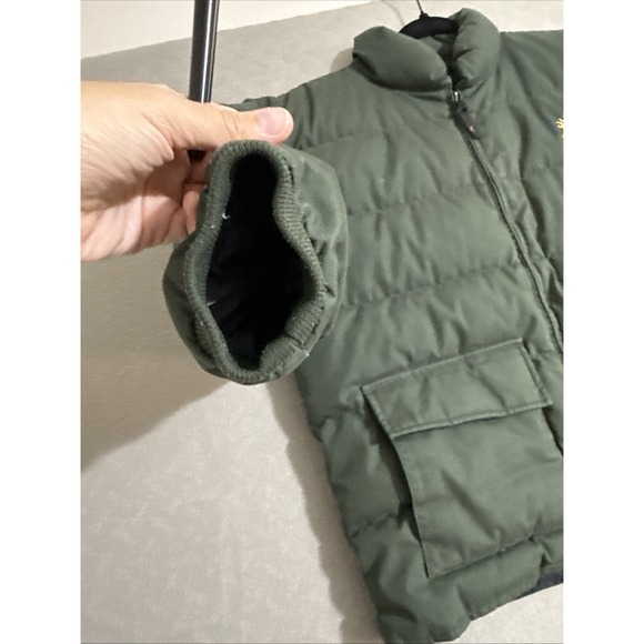 Browning Youth Goose Down Puffer Jacket Coat Sz XL Winter Coat Full Zip Y2K Vtg - Picture 8 of 16